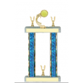Trophies - #F-Style Tennis Ribbon Star
